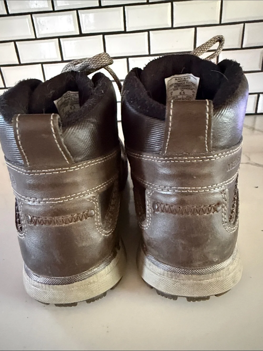 Merrell Men's Turku Trek Waterproof Leather Lace-Up Hiking/Casual Boots Sz 7